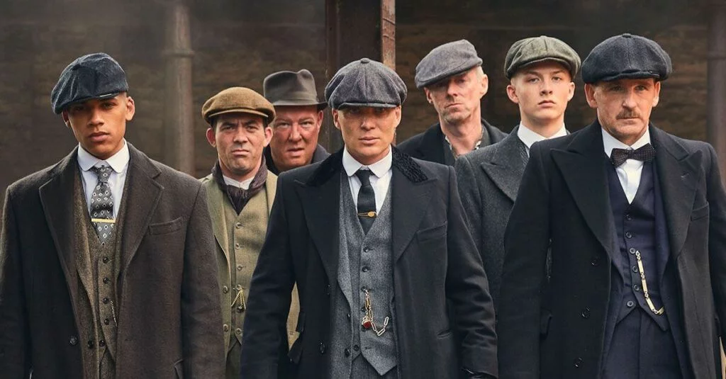 Boné Estilo Peaky Blinders, 100% Algodão